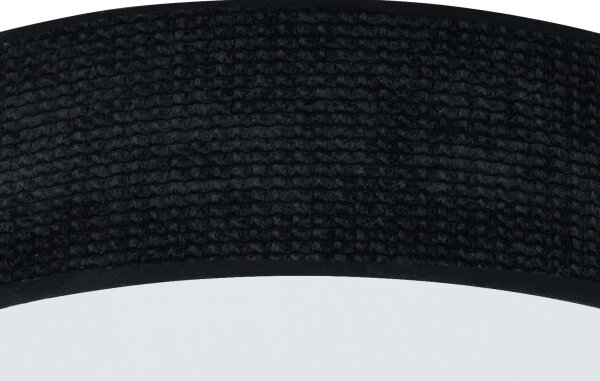Duolla - Plafonieră LED CORTINA 26W 230V pr. 30 cm 4000K negru
