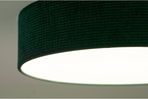 Duolla - Plafonieră LED CORTINA 26W 230V pr. 30 cm 4000K verde