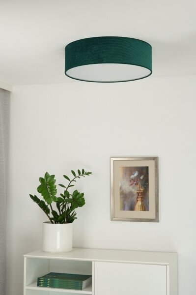 Duolla - Plafonieră LED CORTINA 26W 230V pr. 30 cm 4000K verde