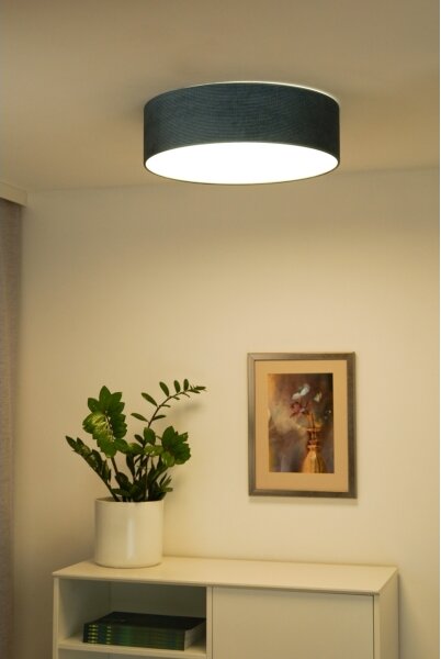 Duolla CORTINA LED/26W/230V plafonieră pr. 30 cm 4000K turcoaz