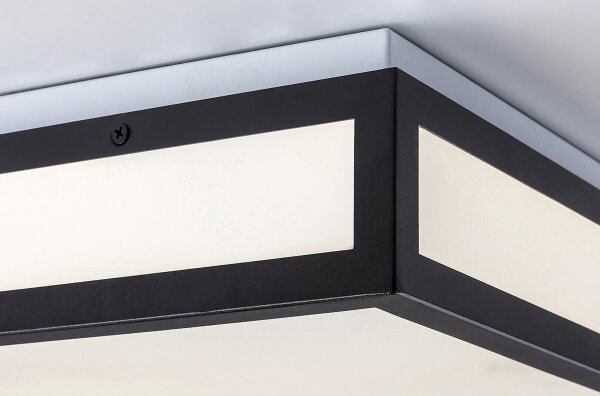 Rabalux 75031 - Plafonieră LED pentru baie ZOYA LED/18W/230V IP44 neagră