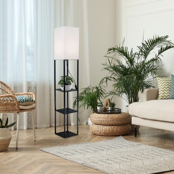 Lampadar cu rafturi Rabalux 74191 BRONN 1xE27/40W/230V