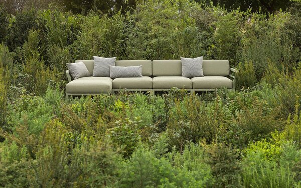 Canapea Modulara Exterior Nardi - Maximo 5 - BASALTO lava Sunbrella®