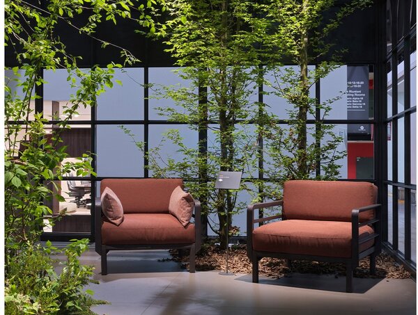 Canapea Modulara Exterior Nardi - Maximo 5 - BASALTO lava Sunbrella®