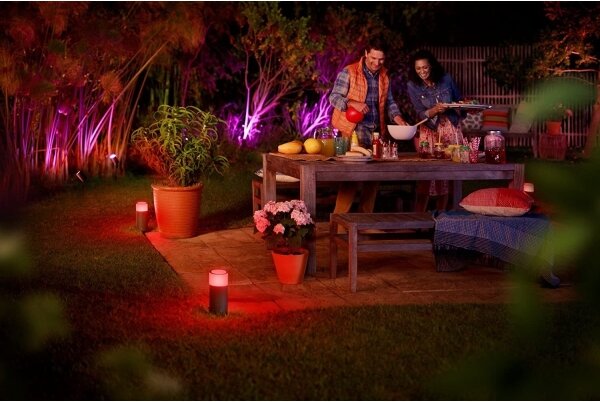 Philips 17414/30/P7 - Set 3x LED spot Hue LILY 3xLED/8W/230V IP65