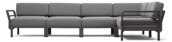 Canapea Modulara Exterior Nardi - Maximo 5 - TERRA lava Sunbrella®