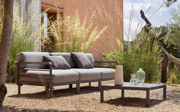 Canapea Modulara Exterior Nardi - Maximo 5 - BASALTO lava Sunbrella®