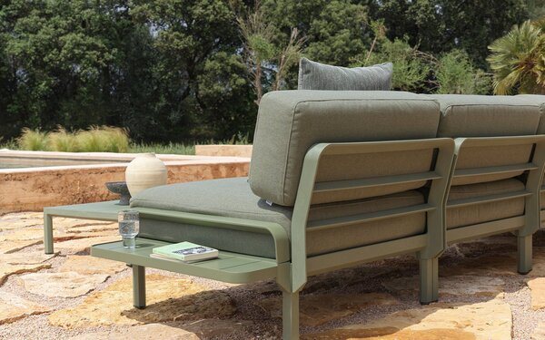 Canapea Modulara Exterior Nardi - Maximo 5 - BASALTO lava Sunbrella®