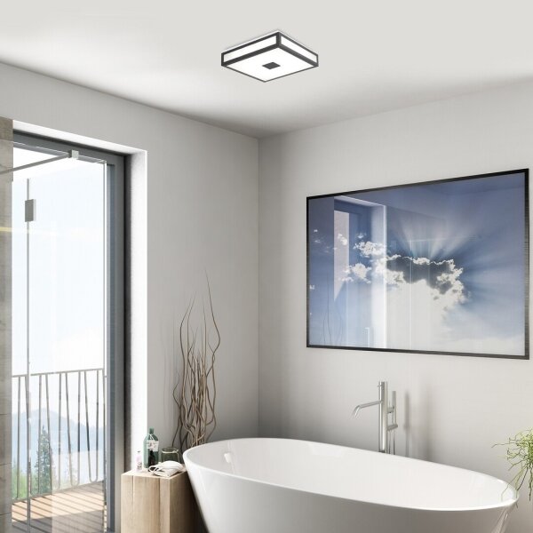 Rabalux 75031 - Plafonieră LED pentru baie ZOYA LED/18W/230V IP44 neagră