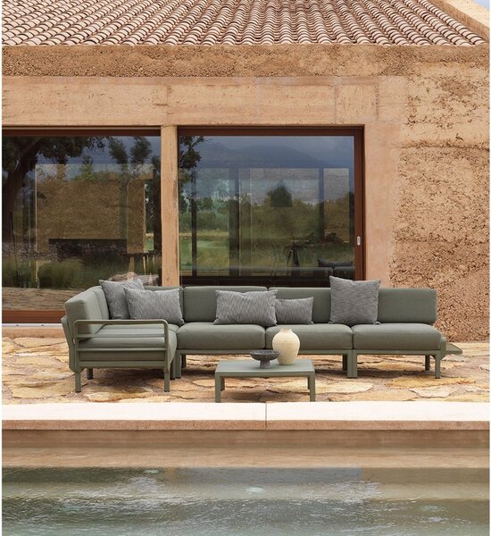 Canapea Modulara Exterior Nardi - Maximo 5 - BASALTO lava Sunbrella®