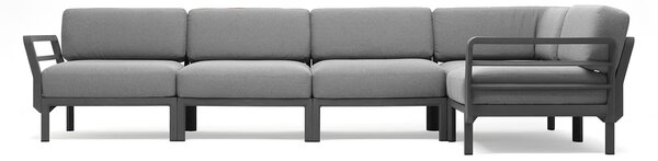 Canapea Modulara Exterior Nardi - Maximo 5 - BASALTO lava Sunbrella®