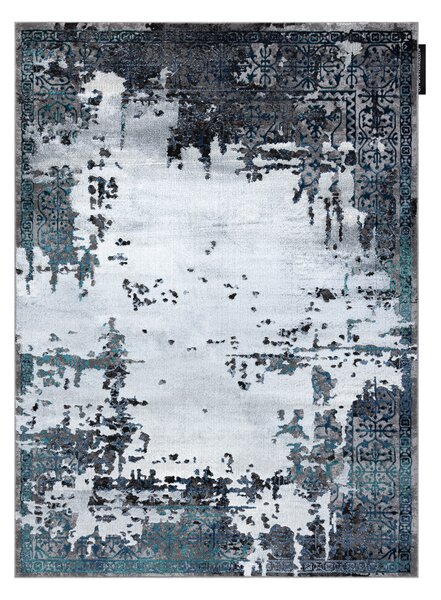 Covor DE LUXE modern 2078 ornament vintage - structural gri