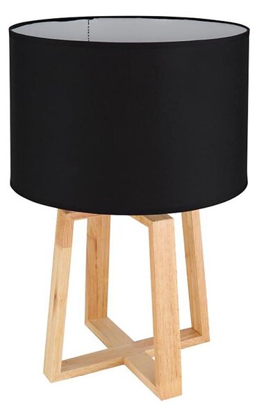 Globo 21621B - Lampă de masă MORITZ 1xE14/40W/230V negru