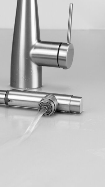 Deante Eridan baterie bucătărie pe picior oţel inoxidabil BRE_F75M