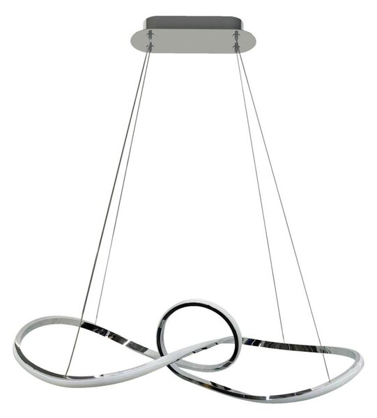 Lustră LED pe cablu MARCO LED/42W/230V crom lucios