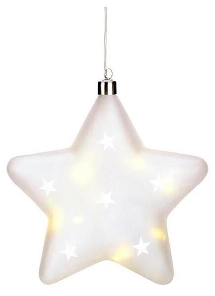 Decorațiune LED de Crăciun Markslöjd 704489 LISETTE 10xLED/0,3W/3xAA stea