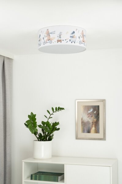 Duolla - Plafonieră LED copii CORTINA LED/26W/230V pr. 40 cm 4000K