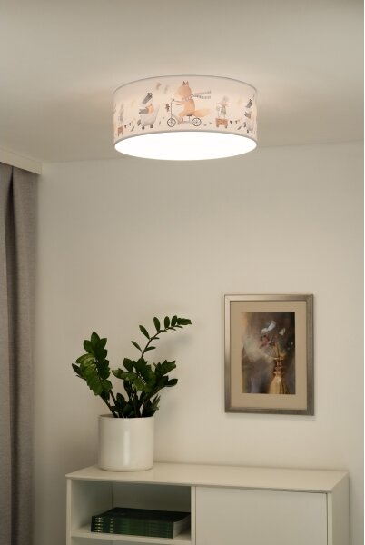 Duolla - Plafonieră LED copii CORTINA LED/26W/230V pr. 40 cm 4000K