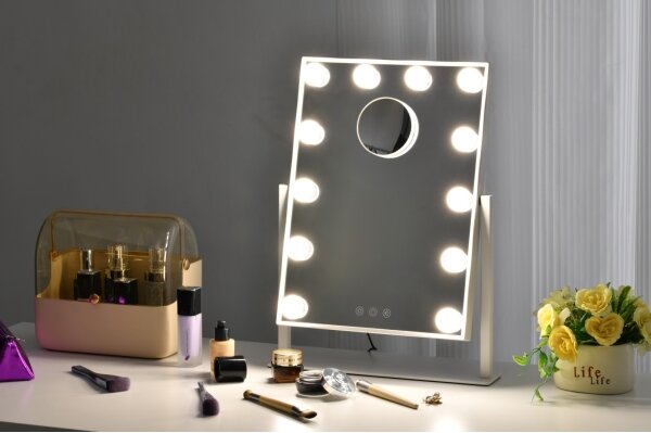 Oglindă LED cosmetică dimabilă Immax 08984L MUST HAVE LED/12W/230V