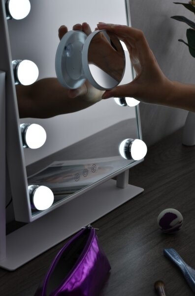 Oglindă LED cosmetică dimabilă Immax 08984L MUST HAVE LED/12W/230V