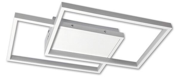 Plafonieră LED dimabilă, 45W/230V, 3000-6500K, albă + telecomandă