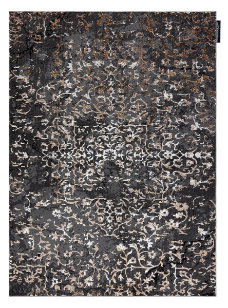 Covor DE LUXE modern 2080 ornament vintage - structural gri