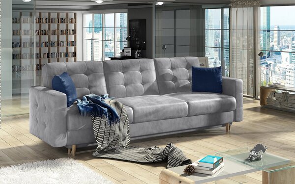 Canapea lemn masiv Asgard Personalizabilă, 233 × 92 × 93 cm - Kronos 19