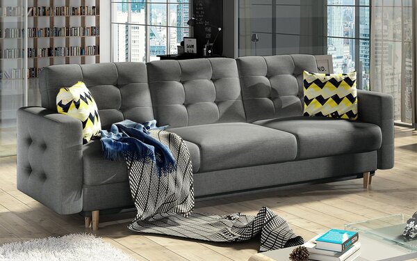 Canapea lemn masiv Asgard Personalizabilă, 233 × 92 × 93 cm - Kronos 19