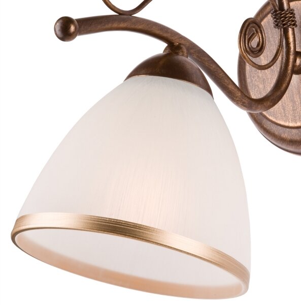 Aplică LED Brilagi ANTICO 1xE27/60W/230V bronz patină