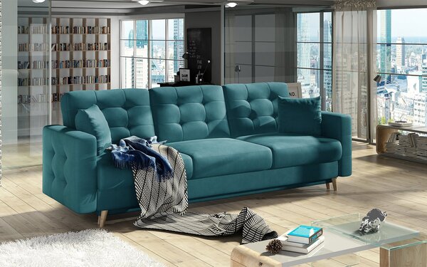 Canapea lemn masiv Asgard Personalizabilă, 233 × 92 × 93 cm - Kronos 19