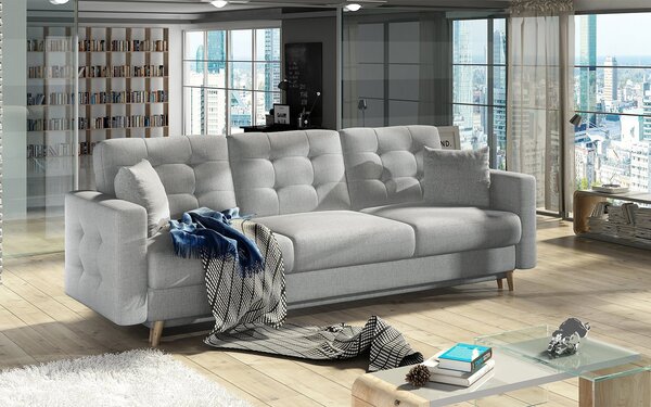 Canapea lemn masiv Asgard Personalizabilă, 233 × 92 × 93 cm - Kronos 19