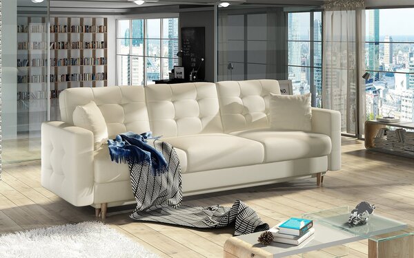 Canapea lemn masiv Asgard Personalizabilă, 233 × 92 × 93 cm - Kronos 19