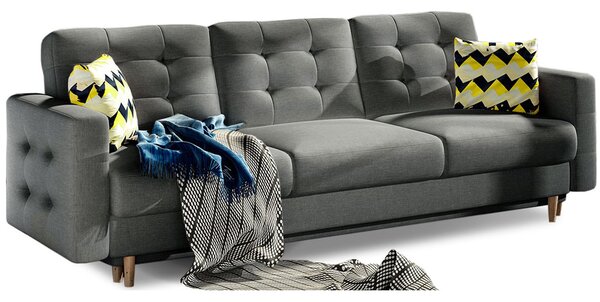 Canapea lemn masiv Asgard Personalizabilă, 233 × 92 × 93 cm - Sawana 21