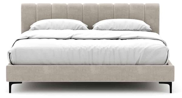 Pat Less Tapitat cu Saltea 120/140/160/180x200cm - 120x200