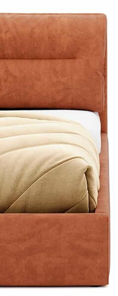 Pat Marsel Tapitat cu Saltea 120/140/160/180x200cm - 120x200
