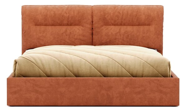Pat Marsel Tapitat cu Saltea 120/140/160/180x200cm - 120x200