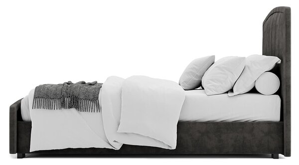Pat Misha Tapitat cu Saltea 120/140/160/180x200cm - 120x200
