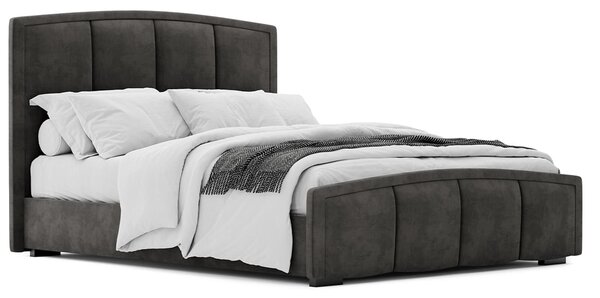 Pat Misha Tapitat cu Saltea 120/140/160/180x200cm - 120x200