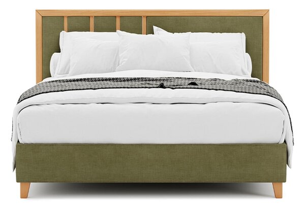 Pat Infinity Tapitat cu Saltea 120/140/160/180x200cm - 120x200