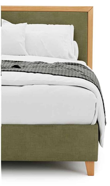 Pat Infinity Tapitat cu Saltea 120/140/160/180x200cm - 120x200