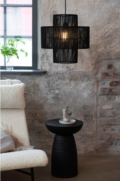 Lustră pe cablu Markslöjd 108766 SOGA 1xE27/40W/230V negru