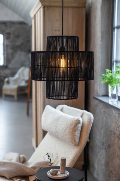 Lustră pe cablu Markslöjd 108766 SOGA 1xE27/40W/230V negru