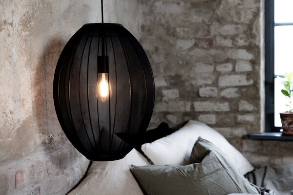 Lustră pe cablu Markslöjd 108795 FORENCE 1xE27/40W/230V negru