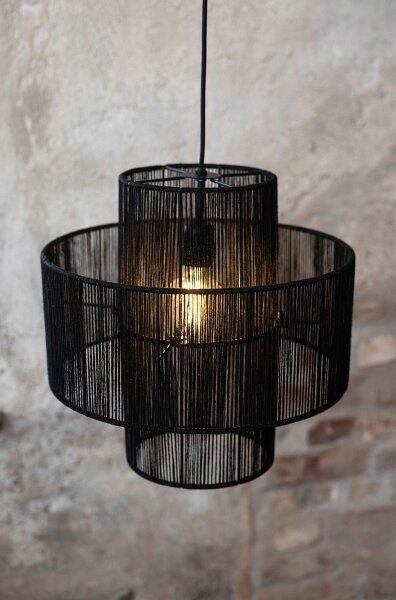 Lustră pe cablu Markslöjd 108766 SOGA 1xE27/40W/230V negru