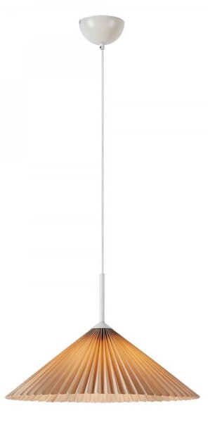 Lustră pe cablu Markslöjd 108710 PLISADO 1xE27/40W/230V d. 50 cm bej