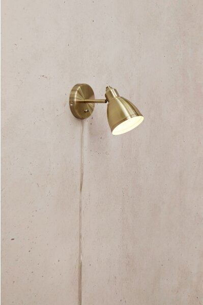 Lampă de perete Markslöjd 108714 STORY 1xE14/40W/230V alamă