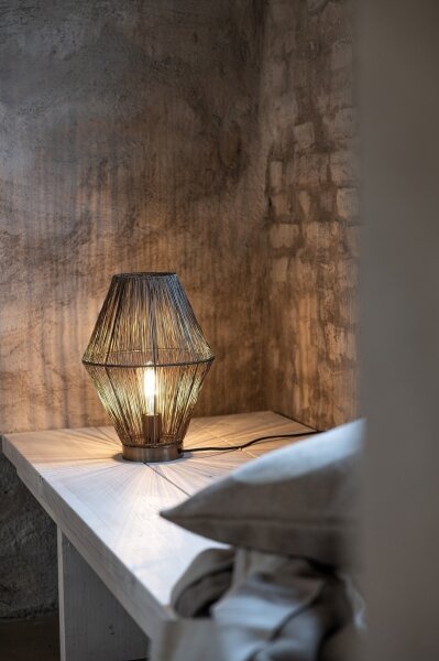 Lampă de masă Markslöjd 108665 CASA 1xE27/40W/230V alamă