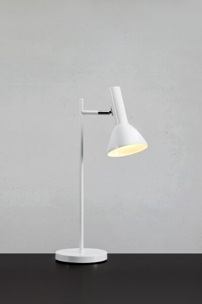 Lampă de masă Markslöjd 108688 METRO 1xE27/40W/230V alb