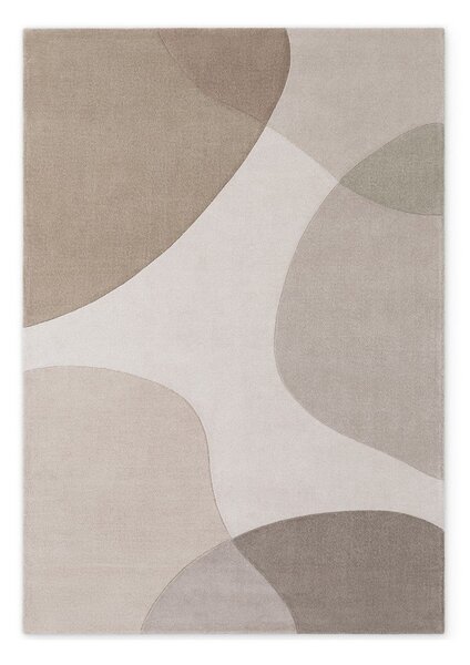 Covor bej țesut manual din lână 120x170 cm Hackney Clarissa – Ted Baker