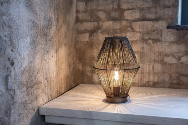 Lampă de masă Markslöjd 108665 CASA 1xE27/40W/230V alamă